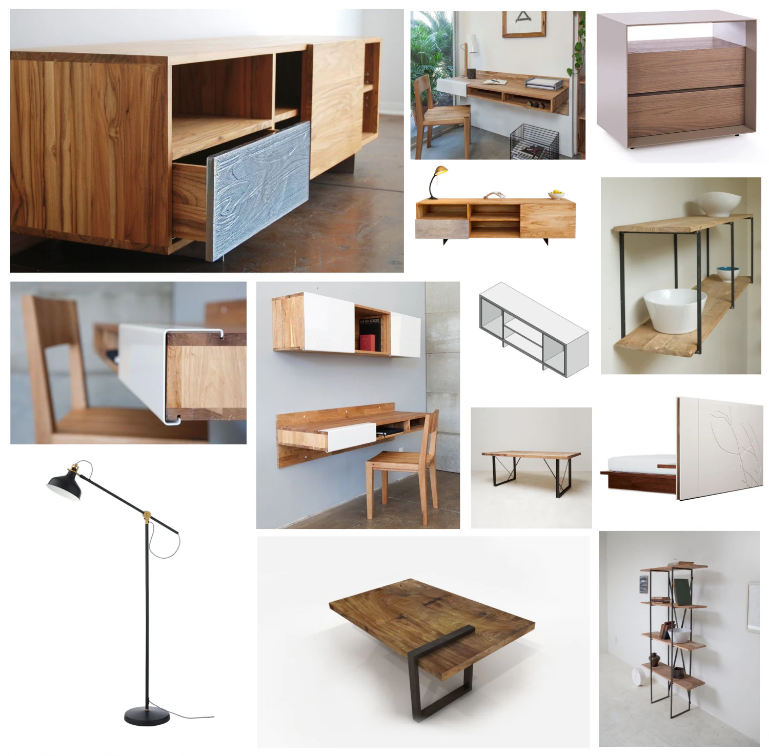 minimalist revit furniture pack 3D Model .c4d .max .obj .3ds .fbx .stl .blend