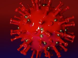 coronavirus model octanerender 3D Model