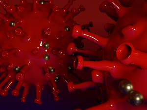 coronavirus model octanerender 3D 모델