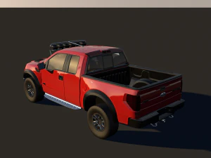 f-150 raptor 3ds c4d obj 3D Model