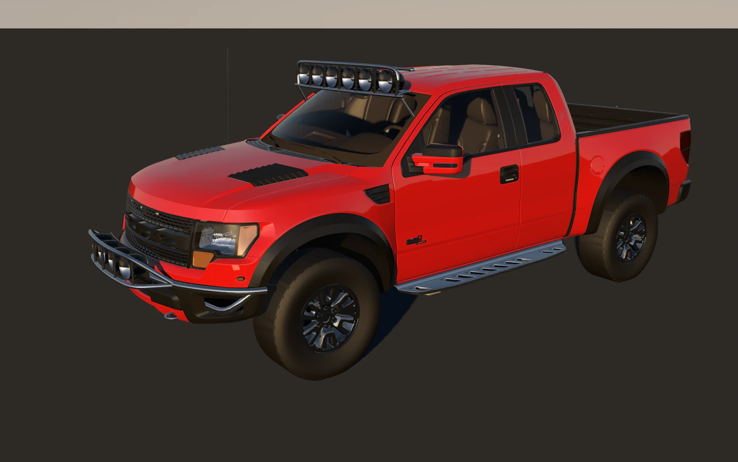 f-150 raptor 3ds c4d obj 3D Model .c4d .max .obj .3ds .fbx .stl .blend