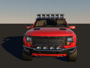 f-150 raptor 3ds c4d obj 3D Model