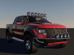 f-150 raptor 3ds c4d obj 3D Model