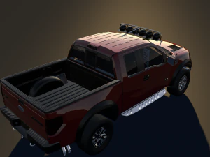 f-150 raptor 3ds c4d obj 3D Model