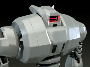 Robot dg240 highquality 3D Model
