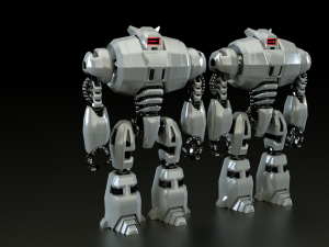 Robot dg240 highquality 3D मॉडल
