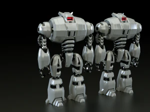 Robot dg240 highquality 3D Model