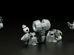 Robot dg240 highquality 3D Model