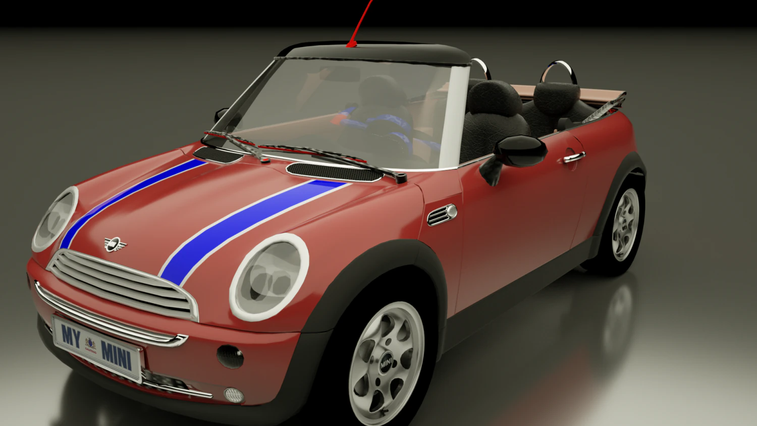mini coop octanerenderc4d ultrahighquality 3D Model .c4d .max .obj .3ds .fbx .stl .blend 
