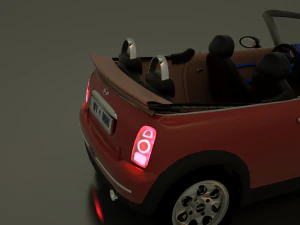mini coop octanerenderc4d ultrahighquality 3D Model
