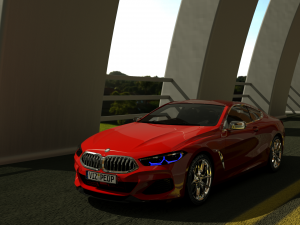 850i highpoly 4k textures 3D-Modell