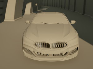 850i highpoly 4k textures Modello 3D