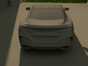 850i highpoly 4k textures Modello 3D