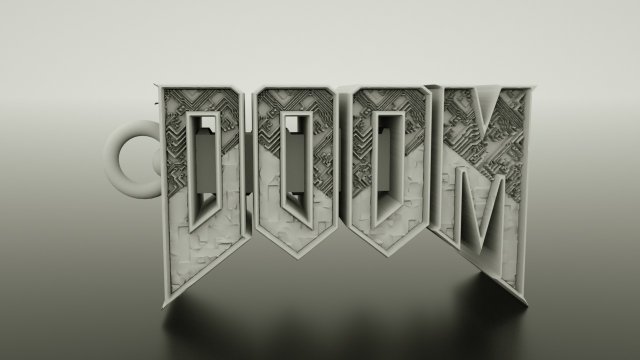 trinket for doom 2 3D-printmodel .c4d .max .obj .3ds .fbx .stl .blend 