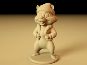 chipmunk 3D Print Model