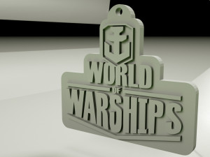 world of warships logo 3D 打印模型