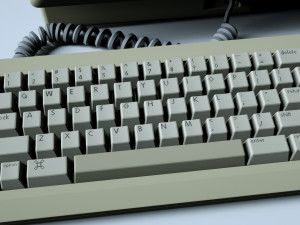 Macintosh 128k Modelo 3D