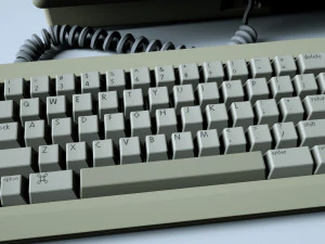 Macintosh 128k 3D Model