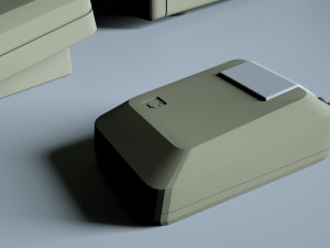 Macintosh 128k Modelo 3D