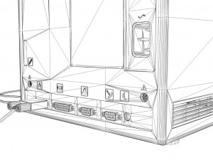 Macintosh 128k Modelo 3D