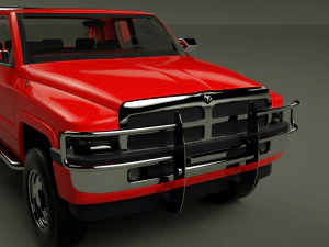 dodje ram car 3D Model