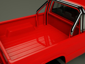 dodje ram car Model 3D