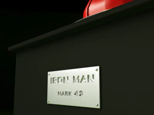 helm iron man 3D Model