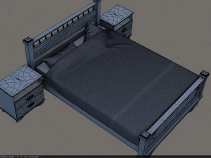bed 3D Model