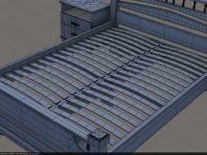 bed 3D Model