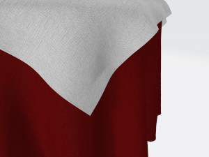 3d tablecloth 3D 模型