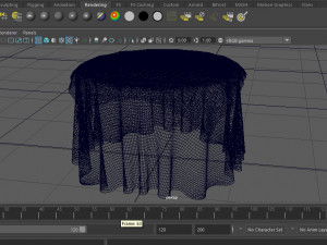 3d tablecloth 3D 模型