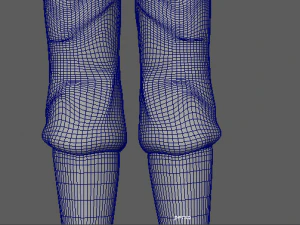 3d cartoon human character 3D Model