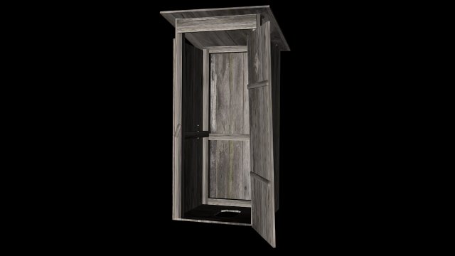 country toilet Modèle 3D .c4d .max .obj .3ds .fbx .stl .blend 