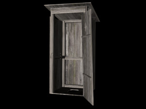 country toilet Modèle 3D