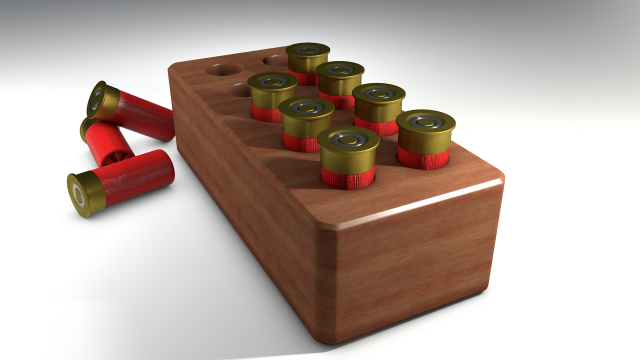 shotbullet Modelo 3D .c4d .max .obj .3ds .fbx .stl .blend 