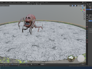 zombie head 3D Model