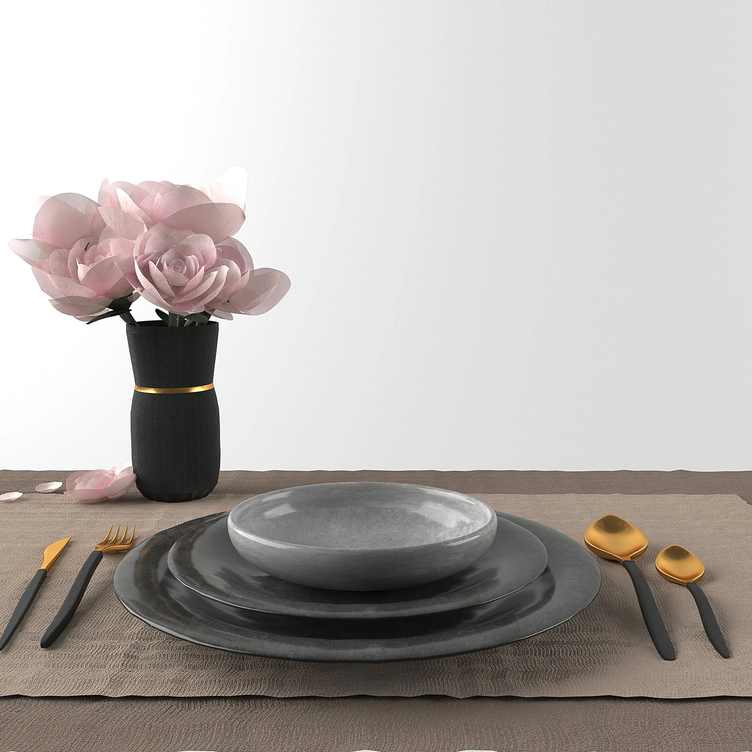 decorset 3D Model .c4d .max .obj .3ds .fbx .stl .blend 