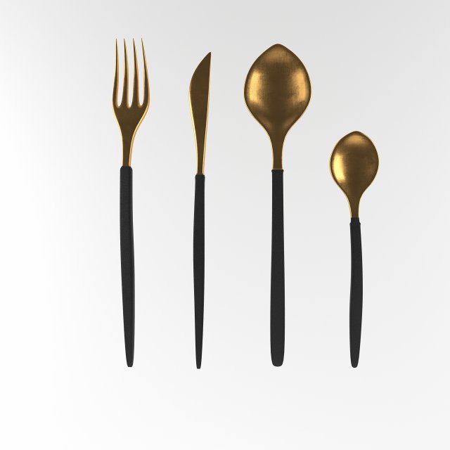 dining set Model 3D .c4d .max .obj .3ds .fbx .stl .blend 