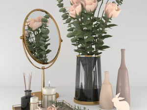 装飾セット02 3Dモデル