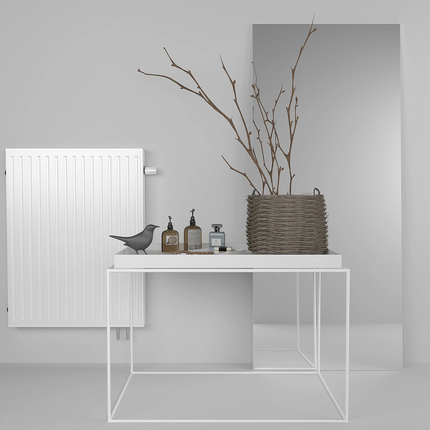 scandinavian accessories 3D Model .c4d .max .obj .3ds .fbx .stl .blend 