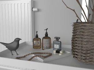 scandinavian accessories 3D Model