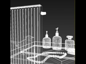 scandinavian accessories 3D Model