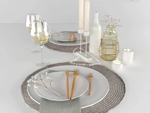 їдальня 3D Модель