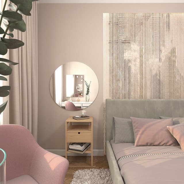bedroom2 Modello 3D .c4d .max .obj .3ds .fbx .stl .blend 