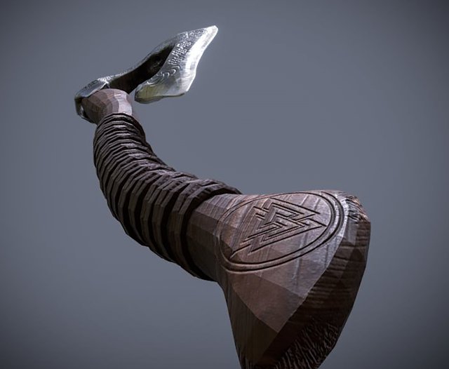 slavyanskiy topor Model 3D .c4d .max .obj .3ds .fbx .stl .blend 