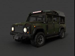 land rover defender 110 3D Model