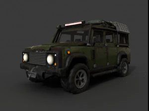 land rover defender 110 3D Model