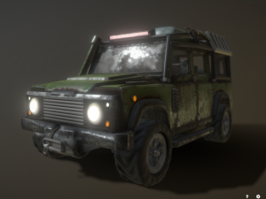 land rover defender 110 3D Model