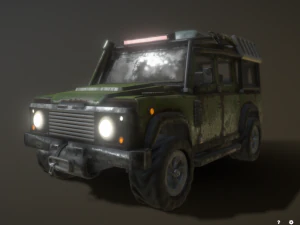 land rover defender 110 3D Model