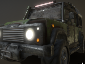 land rover defender 110 3D Model